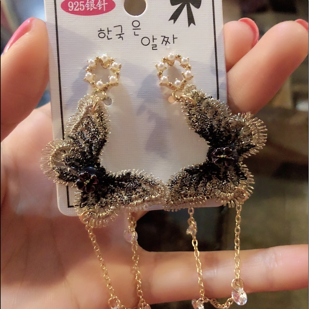 Brand new butterfly earrings
